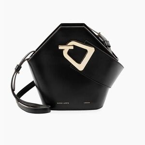 Danse Lente mini Johnny bucket bag, black